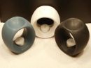 Duftlampe Anello aus Keramik  in Blau