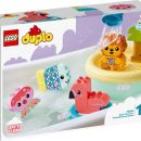 Duplo Badespa�: Schwimmende Tierinsel